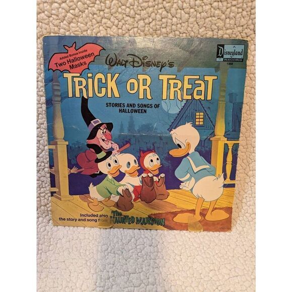 Vintage Disney Trick or Treat album.